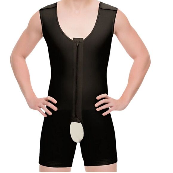 Isavela Male Compression Garment in Black - Picture 1 of 7